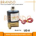 Válvula solenoide de latón tipo UD-8 1/4 &#39;&#39; UD-8 24VDC