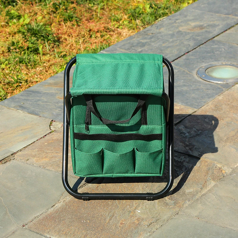 Portable Fishing Stool Chair Seat Backpack Camping Hiking Insulated Cooler Bag