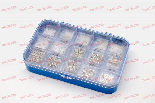 Kits de herramientas de caja de tornillos para gafas