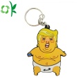 Gantungan Kunci Dalam Jumlah Besar Kustom Kartun Soft PVC Keyring