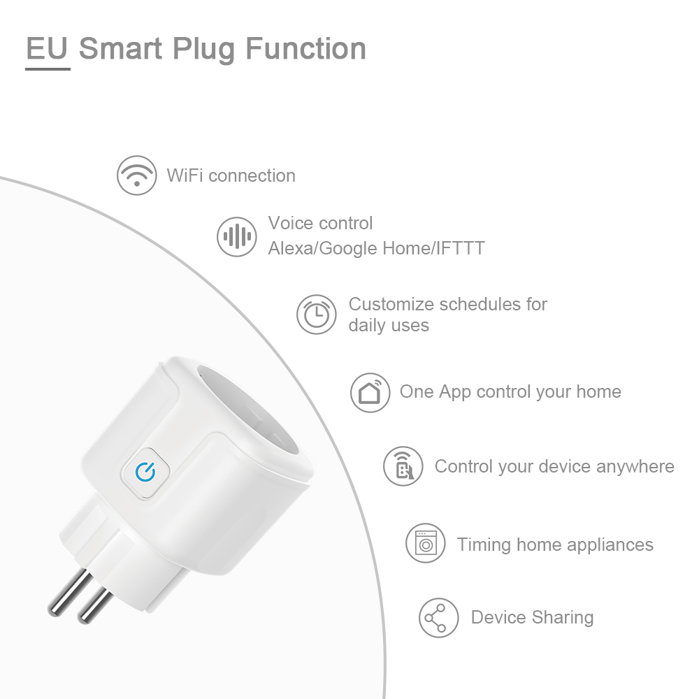 APP Remote Control Smart Power Plug Wifi 