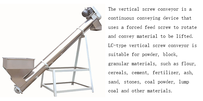 flexible small auger conveyor with hopper for powder/grain/sand