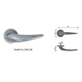 Creative Solid Door Handle Sets on Rose