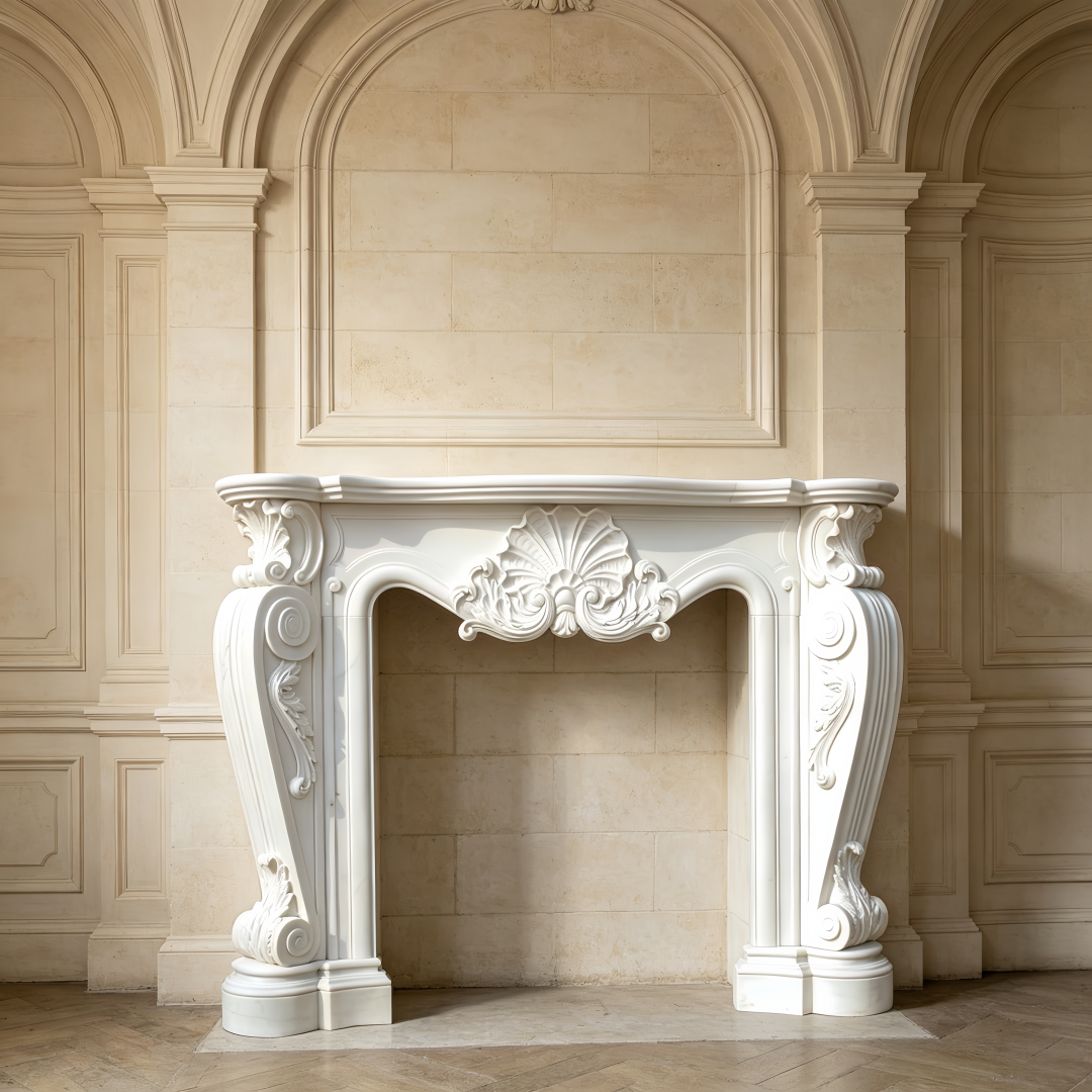 white-fireplace-surround-classic-room white-fireplace-surround-classic-room