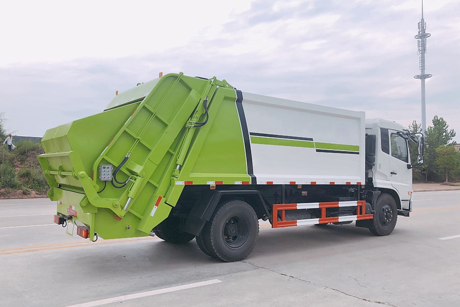 Trash Compactor Truck Images