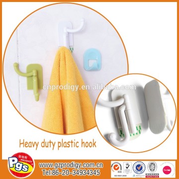 self adhesive small clear hanging plastic hooks