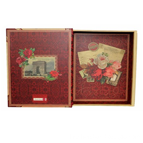 Fake Book Gift Box for Flower Tea