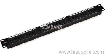 Cat5e 24 Port Patch Panel 