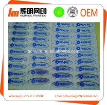 2015 hot sale crystal sticker 3d epoxy domed sticker