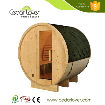 Factory direct wholesale traditional outdoor barrel saunas Room