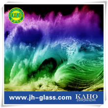 3d laser sculpture led light glass