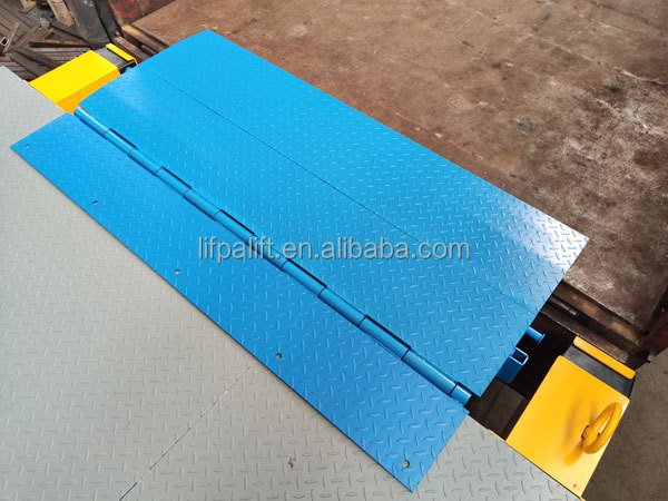 10 tons manual operated loading dock leveler for shipping containers and trailers