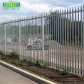 powder galvanized security palisade fence