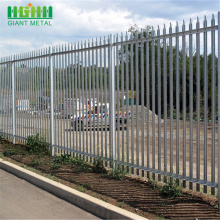 Cheap safety galvanized then welding steel palisade fencing
