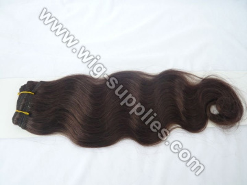 body wave high quality hair weft Accept Customers Materials For Processing