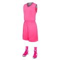 Candy color basketball uniform V neck jersey