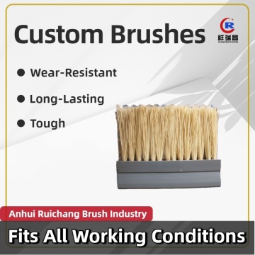 Natural Sisal Strip Brushes for Gentle Polishing