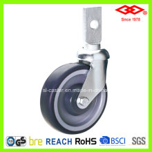 Thermoplastic Rubber Handcart Caster (C121-34C100X32)