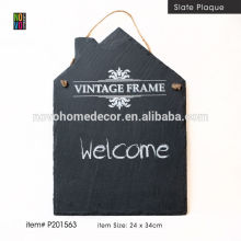 Decorative vintage welcom frame plaque with sayings