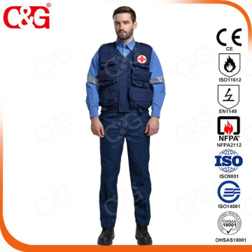 Workwear Vest Industrial Workwear Uniform
