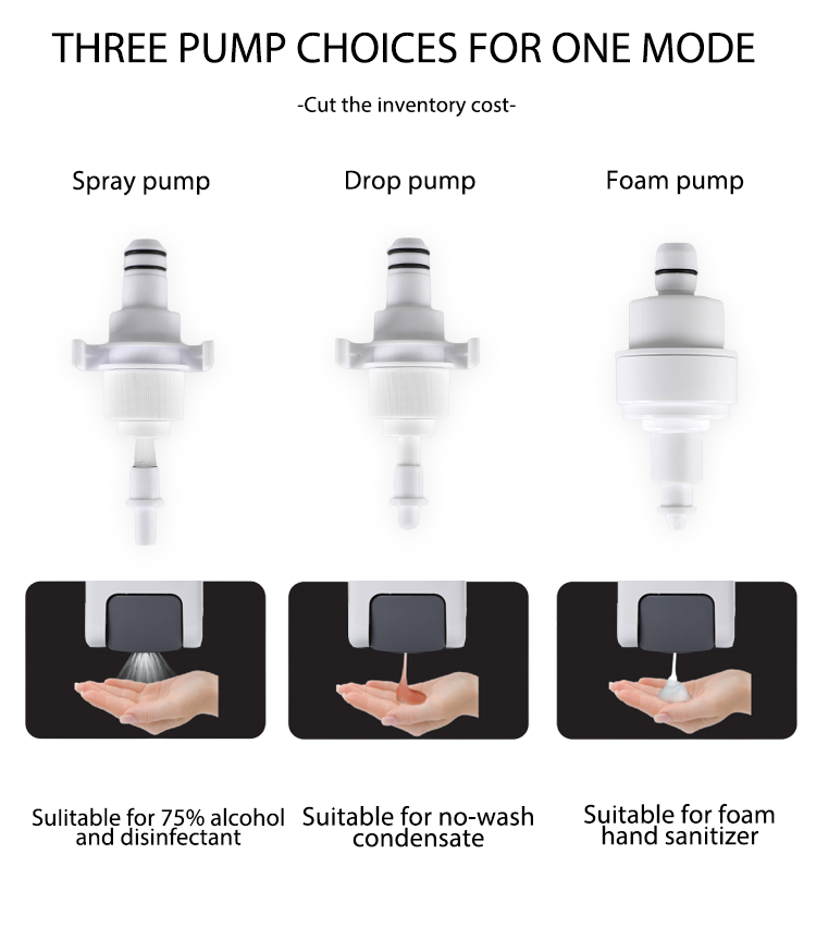 Abs Plastic Foam Soap Dispenser Valve F1408