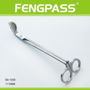 S9-1009 17.3cm 2Cr13 Stainless Steel Candle Wick Scissors