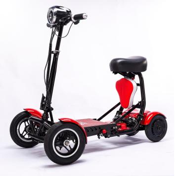 Folding Electric Mobility Scooter 4 Wheel Mobility Scooter