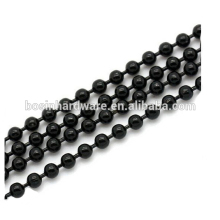 Fashion High Quality Metal Black Ball Chain Metal Ball Chain