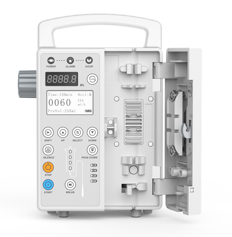 BT-IP09 CE/ISO Hospital portátil automático Bomba de infusión de un solo canal de una sola bomba Medicina IV PRECIO