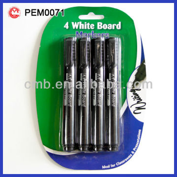 4PC BLACK PERMANENT MARKER