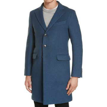 OEM Tailor Made men's coats wool custom mens down coats formal long coat for men