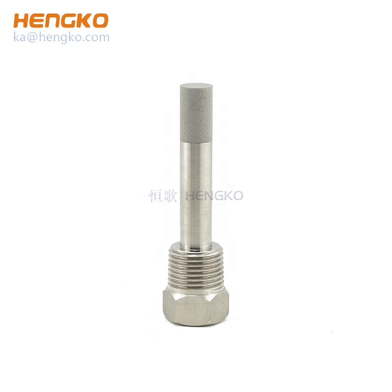 sintered stainless steel porous air aeration stone micro sparger fine bubble diffuser