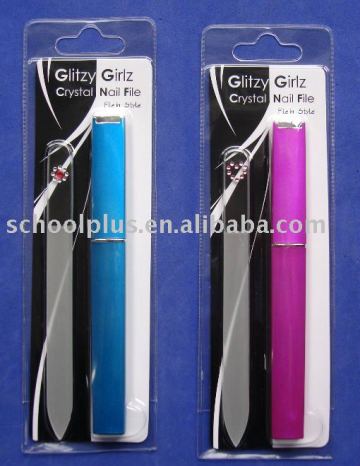 crystal glass nail files