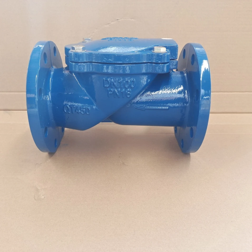 4in DN100 Pn16 Non Return Check Valve with 297mm Length 200mm Valve Size