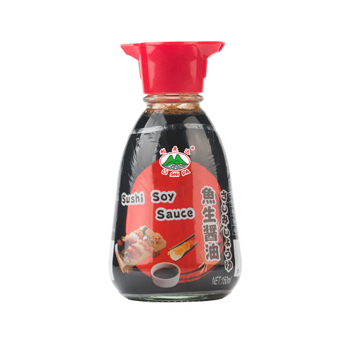 Sashimi soya sousu 150ml şüşə masa şüşəsi