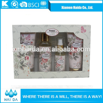 Famous vanilla bath products Promotional gift