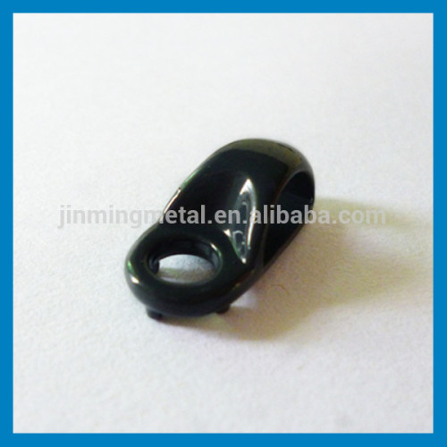 100pcs Painting Black Single Metal Loop Hooks