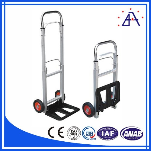 25 year aluminium profile manufacturer/6060 6061 6063 6082 grade aluminum hand truck