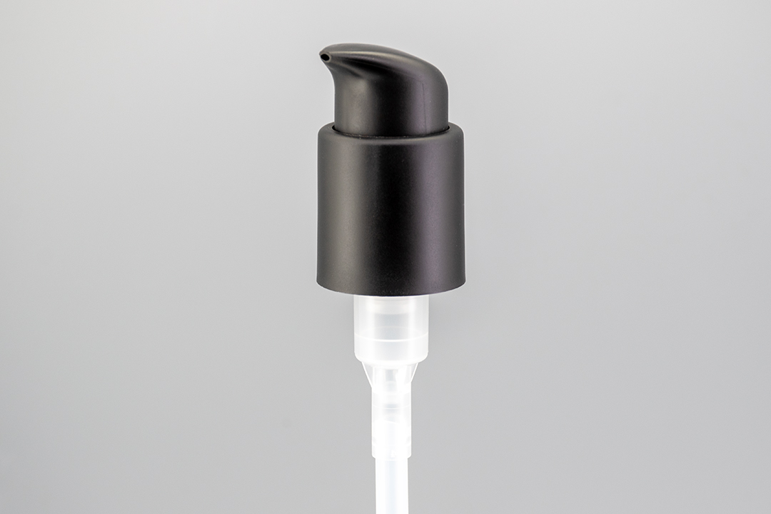 پمپ لوسیون قفل چپ-راست مشکی مات 24/410 24/410 Matte Black Left-Right Lock Lotion Pump