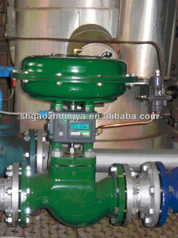 diaphragm actuated globe control valve