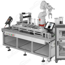 Industrial Robot and Intelligent Vision System Teaching Device: Educational Robotics Training Kit for PLC
