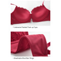 Ensemble soutien-gorge et culotte rembourrés en microfibre 36d