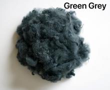 Recycling synthetic polyester staple fiber waste