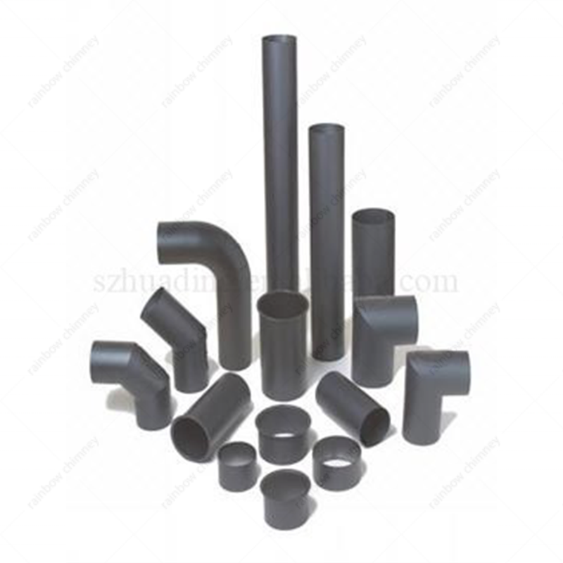 Popular Black Straight length chimney