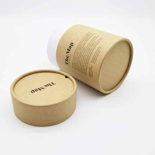 Loose-leaf Tea Packaging Custom Kraft Box Cylinder