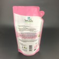 Plastic stand-up bag for shower gel/shampoo/hair mask sachet