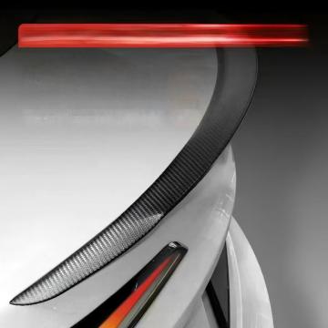 Carbon fiber rear wing