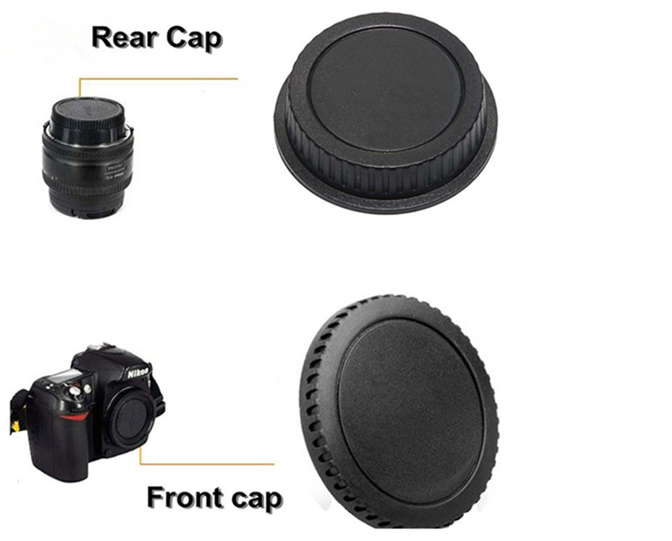 Body Cover + Lens Rear Cover Cap