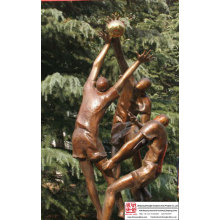 Escultura de bronce de arte Plaza