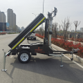 solar led light tower for construction